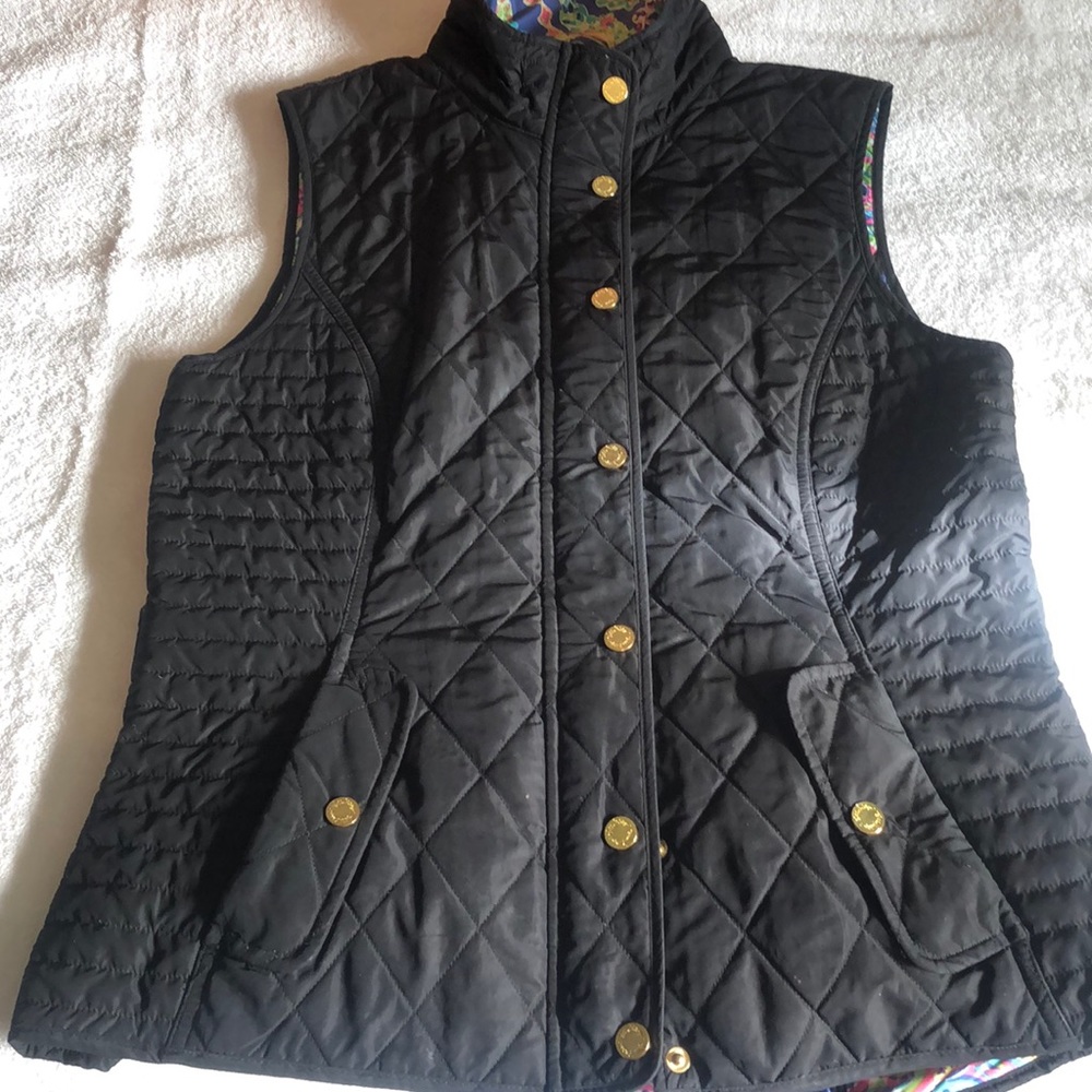 Black Lily Pulitzer vest